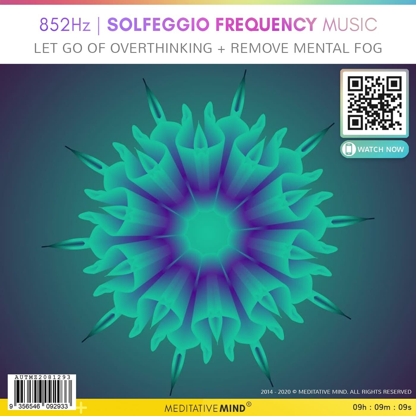 852Hz | Solfeggio Frequency Music - Let Go of Overthinking + Remove Mental Fog 852Hz | Solfeggio Frequency Music - Let Go of Overthinking + Remove Mental Fog