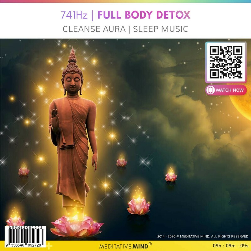 741Hz | FULL BODY DETOX - Cleanse Aura | Sleep Music