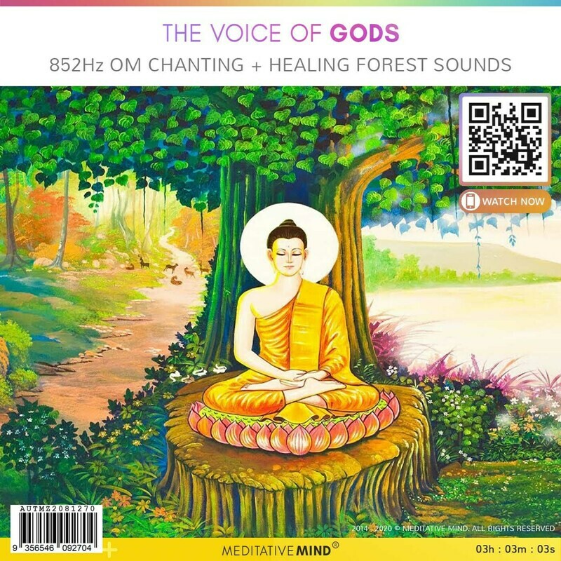 The Voice of Gods - 852Hz | OM Chanting + Healing Forest Sounds