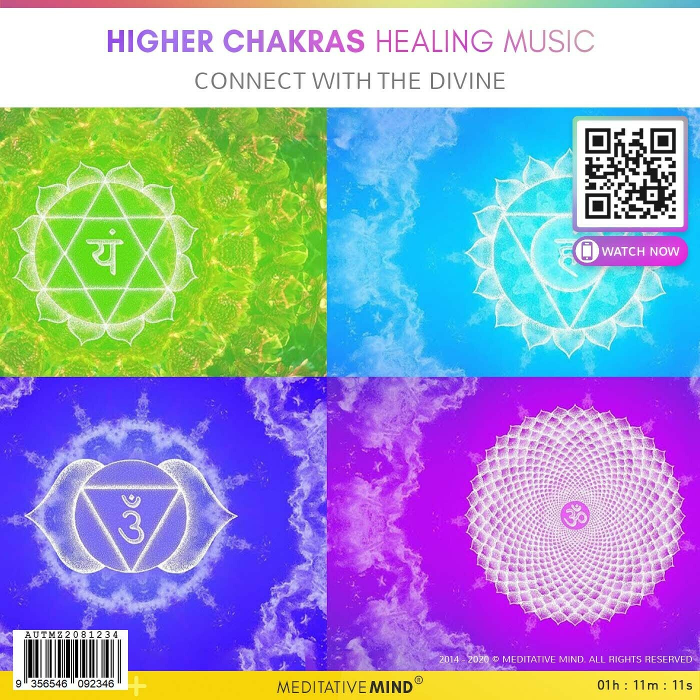 HIGHER CHAKRAS HEALING MUSIC - Connect with the Divine