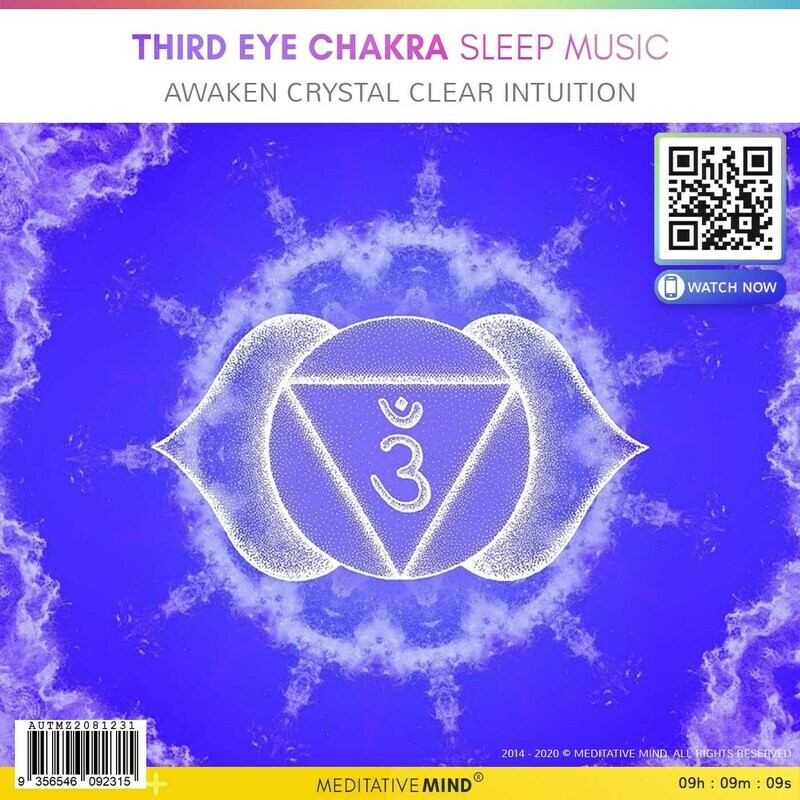 THIRD EYE CHAKRA Sleep Music - Awaken Crystal Clear Intuition
