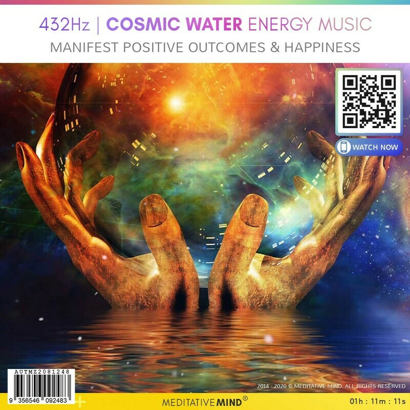 432Hz | Cosmic Water Energy Music - Manifest Positive Outcomes & Happiness