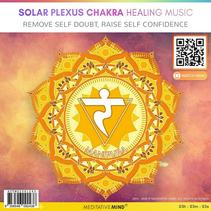 SOLAR PLEXUS CHAKRA HEALING MUSIC - Remove Self Doubt, Raise Self Confidence