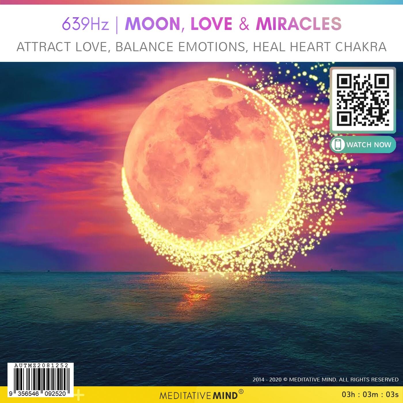 639Hz | MOON, LOVE & MIRACLES - Attract Love, Balance Emotions, Heal Heart Chakra 639Hz | MOON, LOVE & MIRACLES - Attract Love, Balance Emotions, Heal Heart Chakra