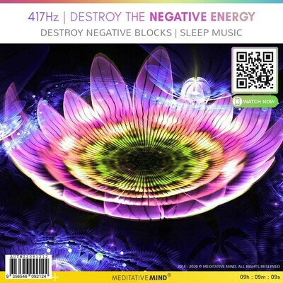 417 Hz | DESTROY the NEGATIVE ENERGY - Destroy Negative Blocks l Sleep Music