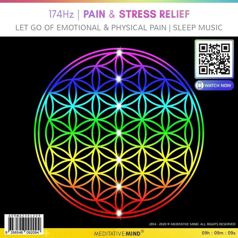 174Hz | Pain & Stress Relief - Let go of Emotional & Physical Pain | Sleep music