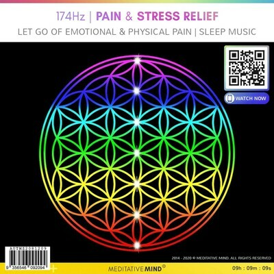 174Hz | Pain & Stress Relief - Let go of Emotional & Physical Pain | Sleep music
