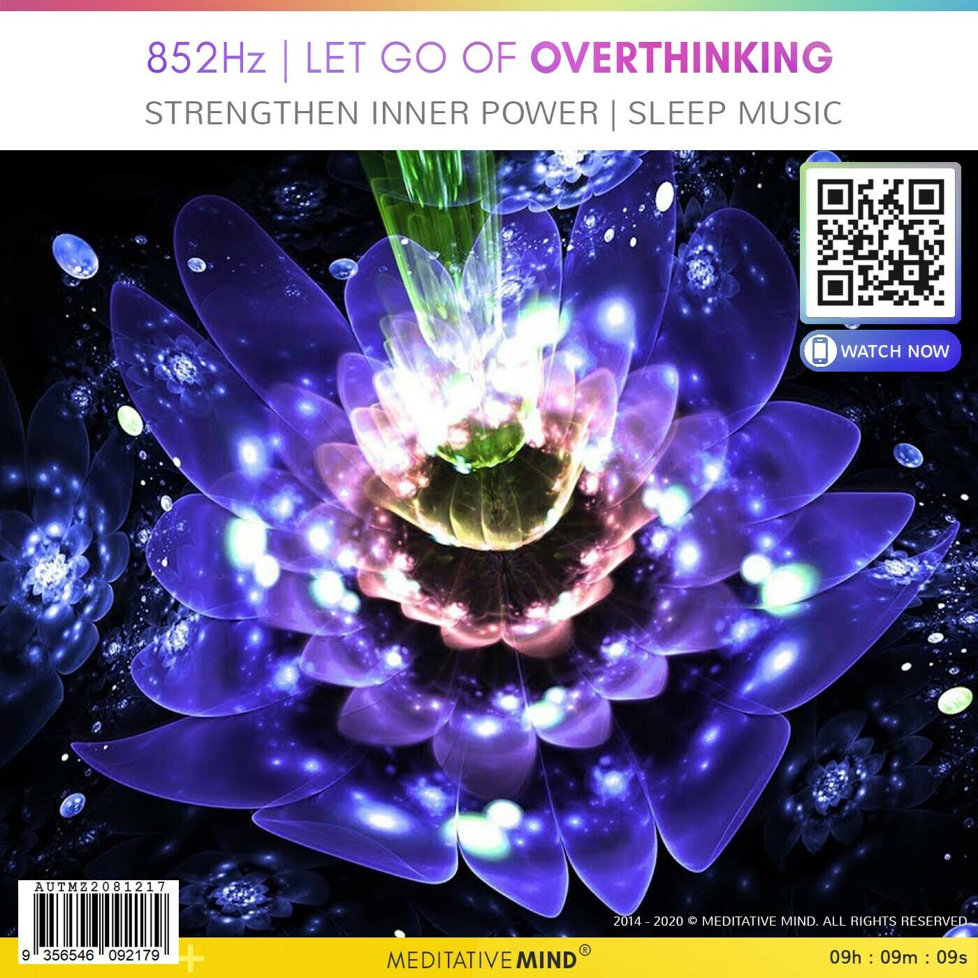 852Hz | Let Go of Overthinking -  Strengthen Inner Power | Sleep Music