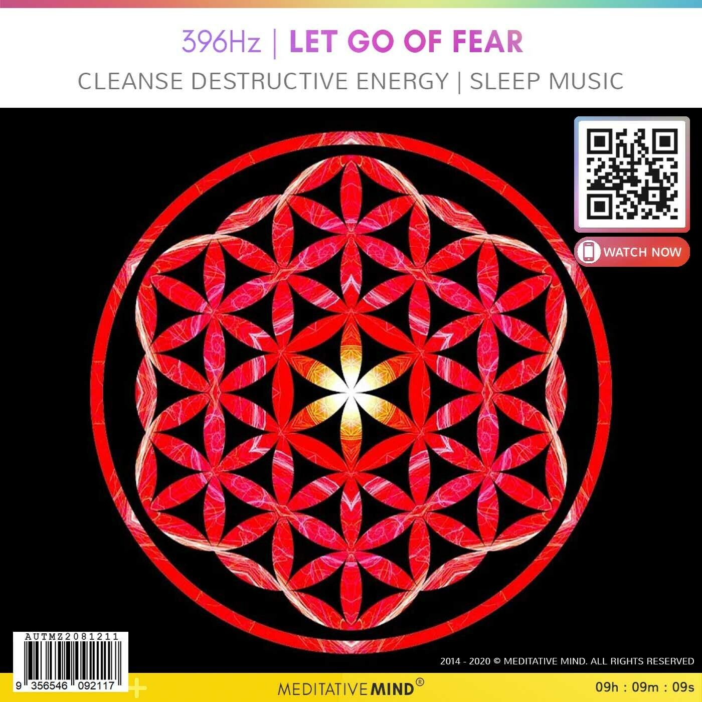 396 Hz | LET GO of FEAR - Cleanse Destructive Energy l Sleep