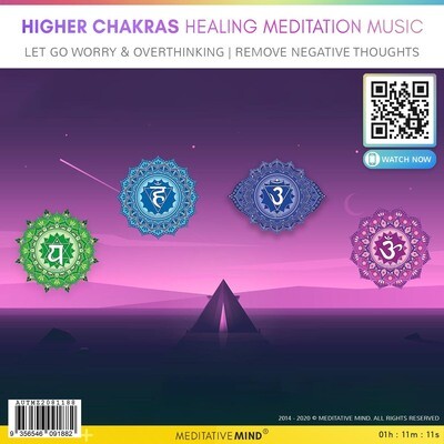 HIGHER CHAKRAS HEALING MEDITATION MUSIC - LET GO WORRY & Overthinking| Remove Negative Thoughts HIGHER CHAKRAS HEALING MEDITATION MUSIC - LET GO WORRY & Overthinking| Remove Negative Thoughts