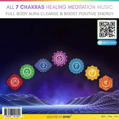 ALL 7 CHAKRAS HEALING MEDITATION MUSIC - Full Body Aura Cleanse & Boost Positive Energy ALL 7 CHAKRAS HEALING MEDITATION MUSIC - Full Body Aura Cleanse & Boost Positive Energy