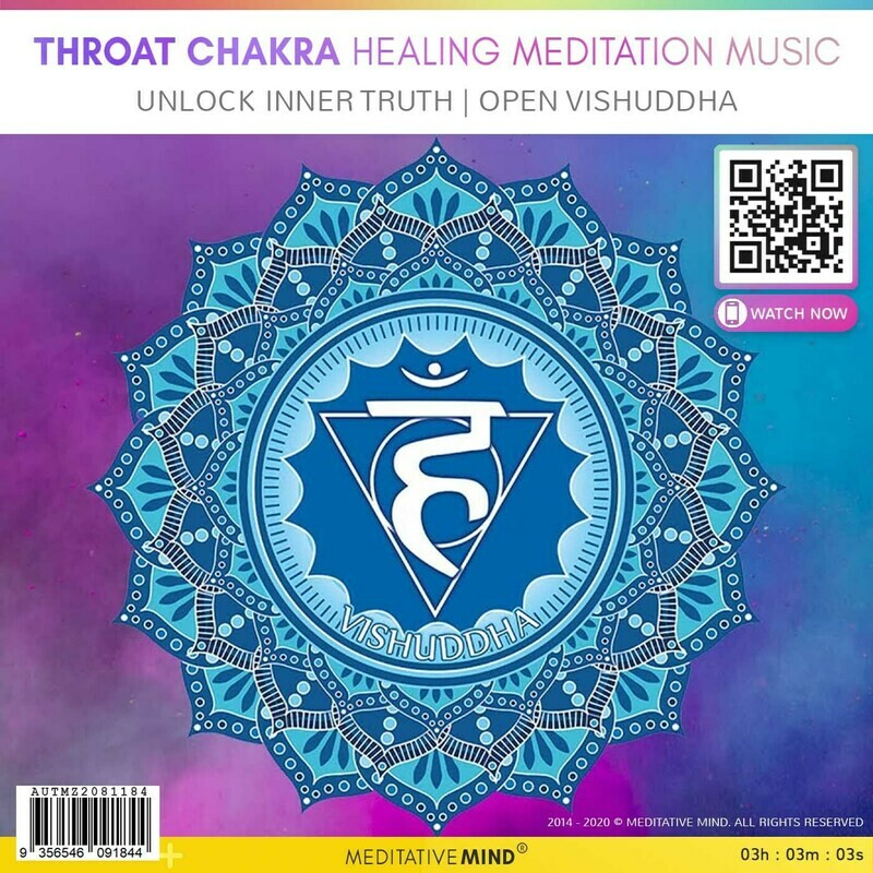 THROAT CHAKRA HEALING MEDITATION MUSIC -  Unlock Inner Truth | Open Vishuddha