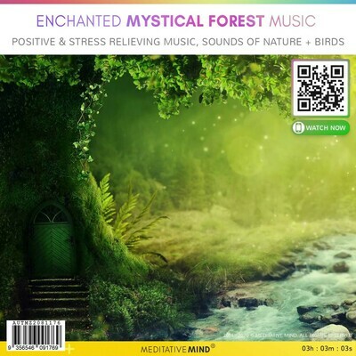 ENCHANTED MYSTICAL FOREST MUSIC - Positive & Stress Relieving Music, Sounds of Nature + Birds