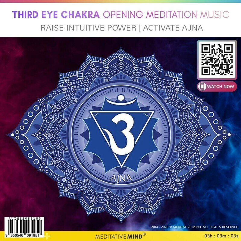 THIRD EYE CHAKRA OPENING MEDITATION MUSIC -  Raise Intuitive Power | Activate Ajna