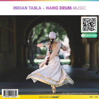 Indian Tabla + Hang Drum Music