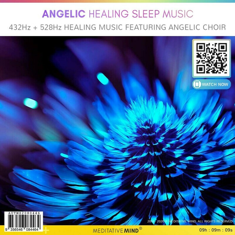 Angelic Healing Sleep Music - 432Hz + 528Hz Healing Music featuring Angelic Choir