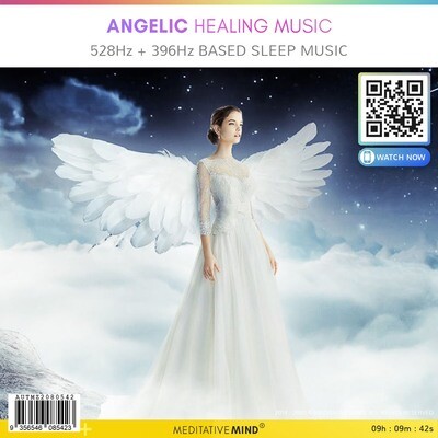Angelic Healing Music - 528Hz + 396Hz based Sleep Music
