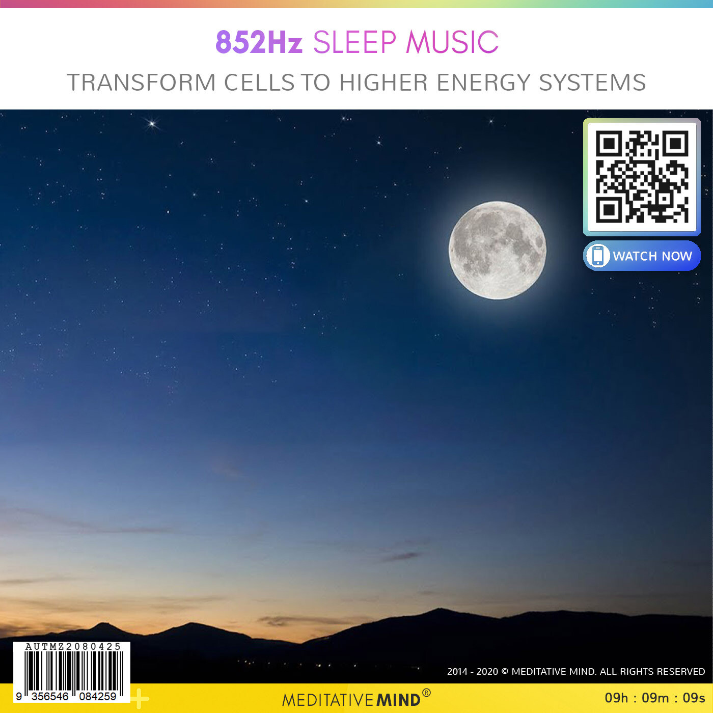 852Hz Sleep Music - Transform Cells to Higher Energy Systems