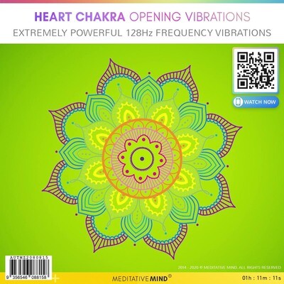 Heart Chakra Opening Vibrations - Extremely Powerful 128Hz Frequency Vibrations