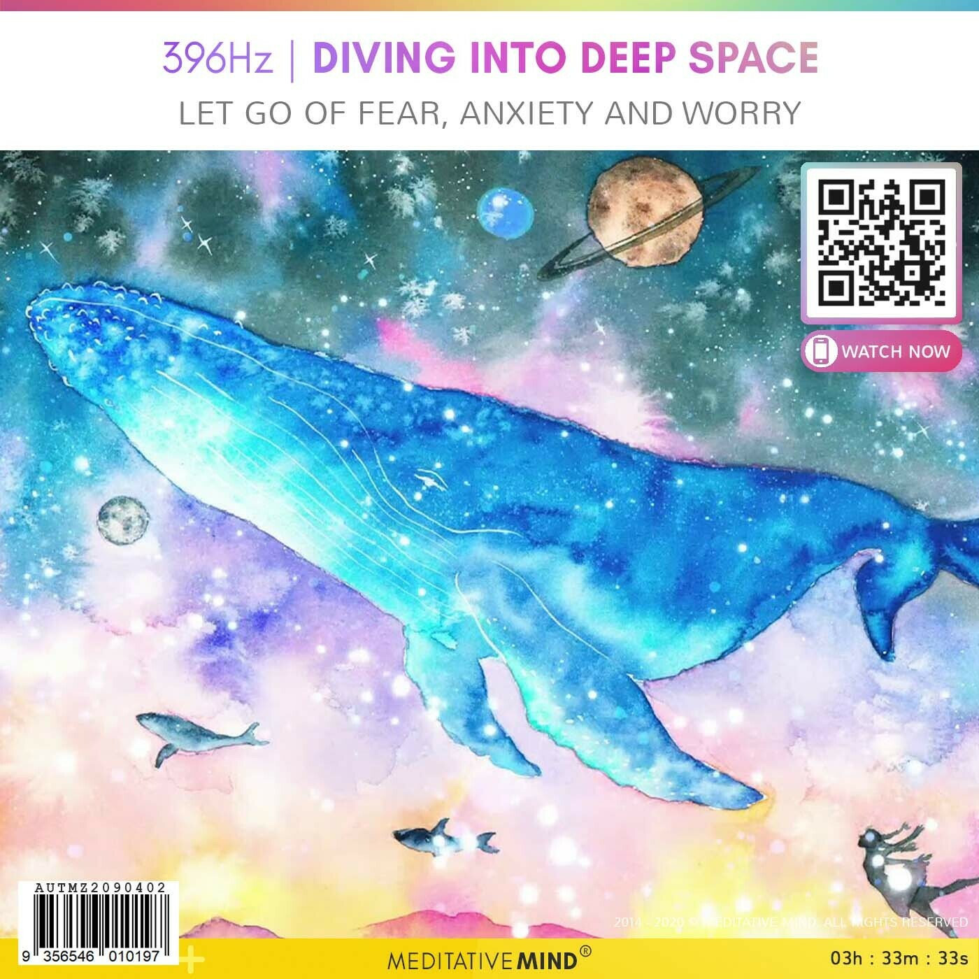 396Hz | Diving into Deep Space - Let Go of Fear, Anxiety and Worry