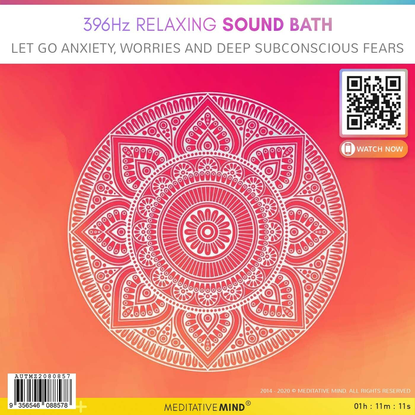 396Hz Relaxing Sound Bath - Let Go Anxiety, Worries and Deep Subconscious Fears