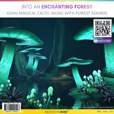 Into an Enchanting Forest - 432Hz Magical Celtic Music with Forest Sounds