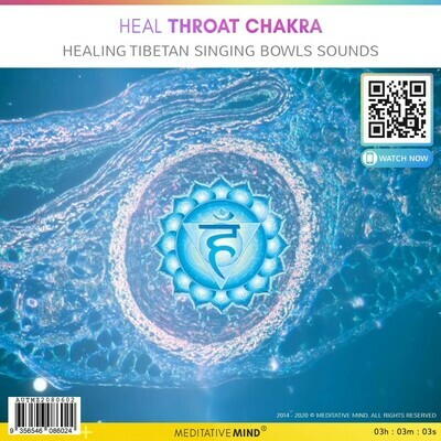 Heal Throat Chakra - Healing Tibetan Singing Bowls Sounds Heal Throat Chakra - Healing Tibetan Singing Bowls Sounds