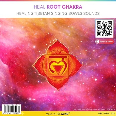 Heal Root Chakra - Healing Tibetan Singing Bowls Sounds