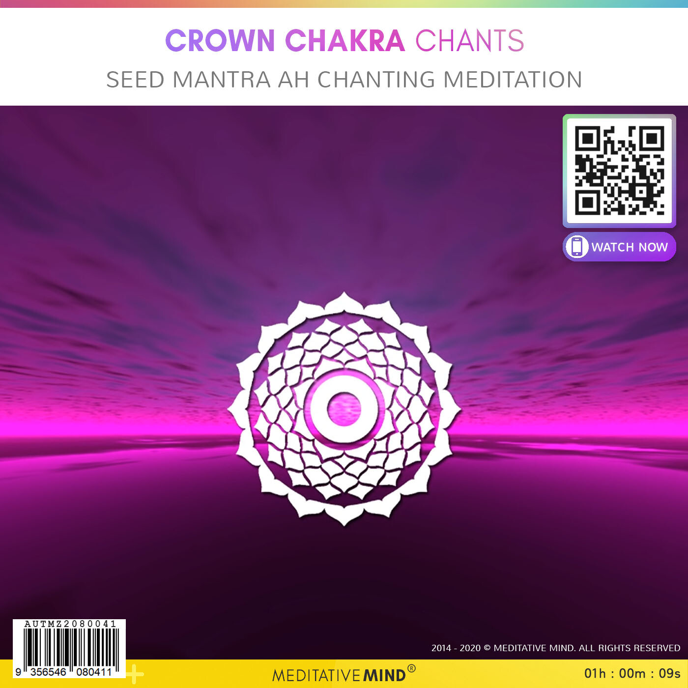 Crown Chakra Chants - Seed Mantra AH Chanting Meditation