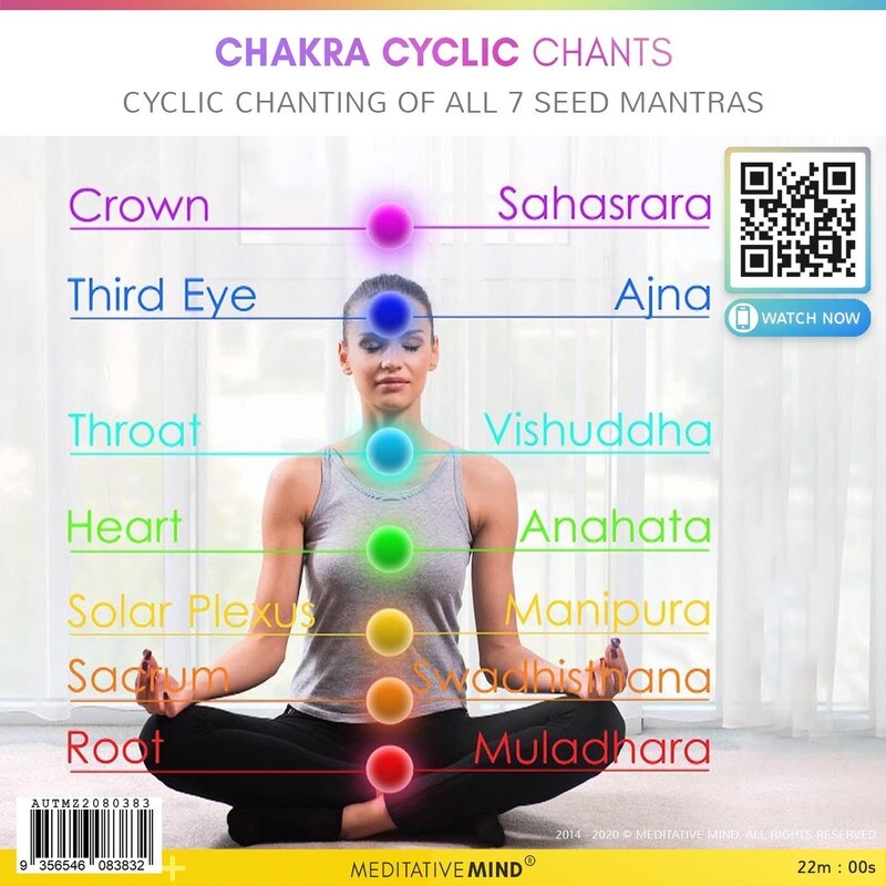 Chakra Cyclic Chants - Cyclic Chanting of All 7 Seed Mantras
