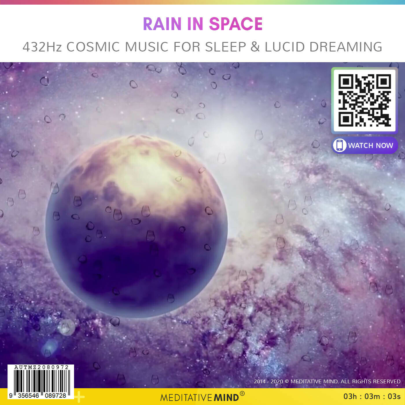 Rain in Space - 432Hz Cosmic Music for Sleep & Lucid Dreaming