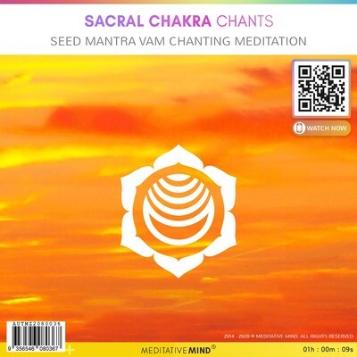 Sacral Chakra Chants - Seed Mantra VAM Chanting Meditation