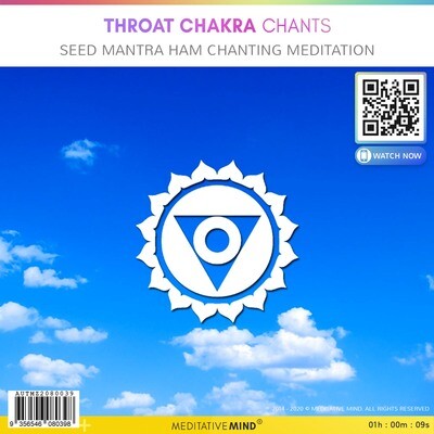 Throat Chakra Chants - Seed Mantra HAM Chanting Meditation