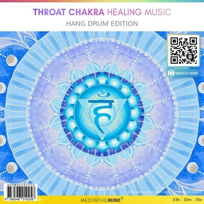 Throat Chakra Healing Music - Hang Drum Edition