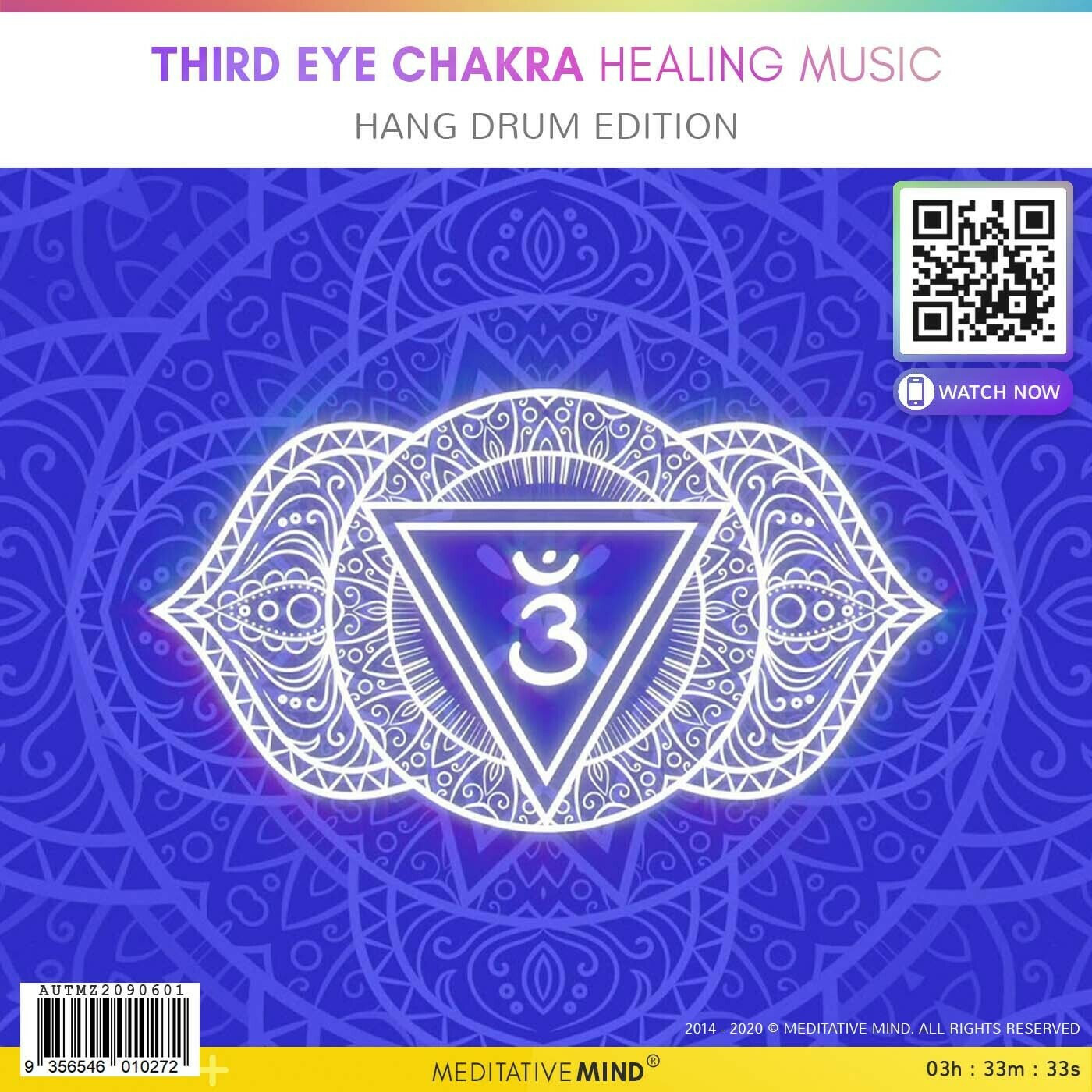 Third Eye Chakra Healing Music - Hang Drum Edition