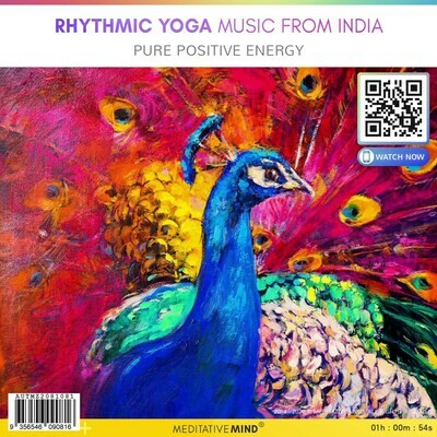 RHYTHMIC YOGA MUSIC from INDIA - Pure Positive Energy