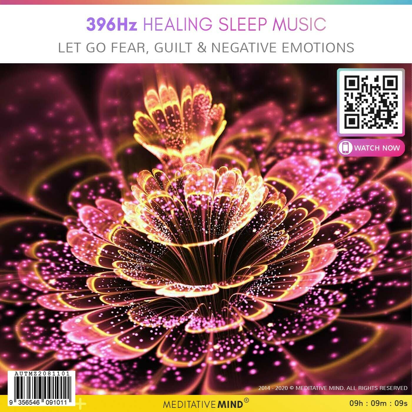 396Hz Healing Sleep Music - LET GO Fear, Guilt & Negative Emotions