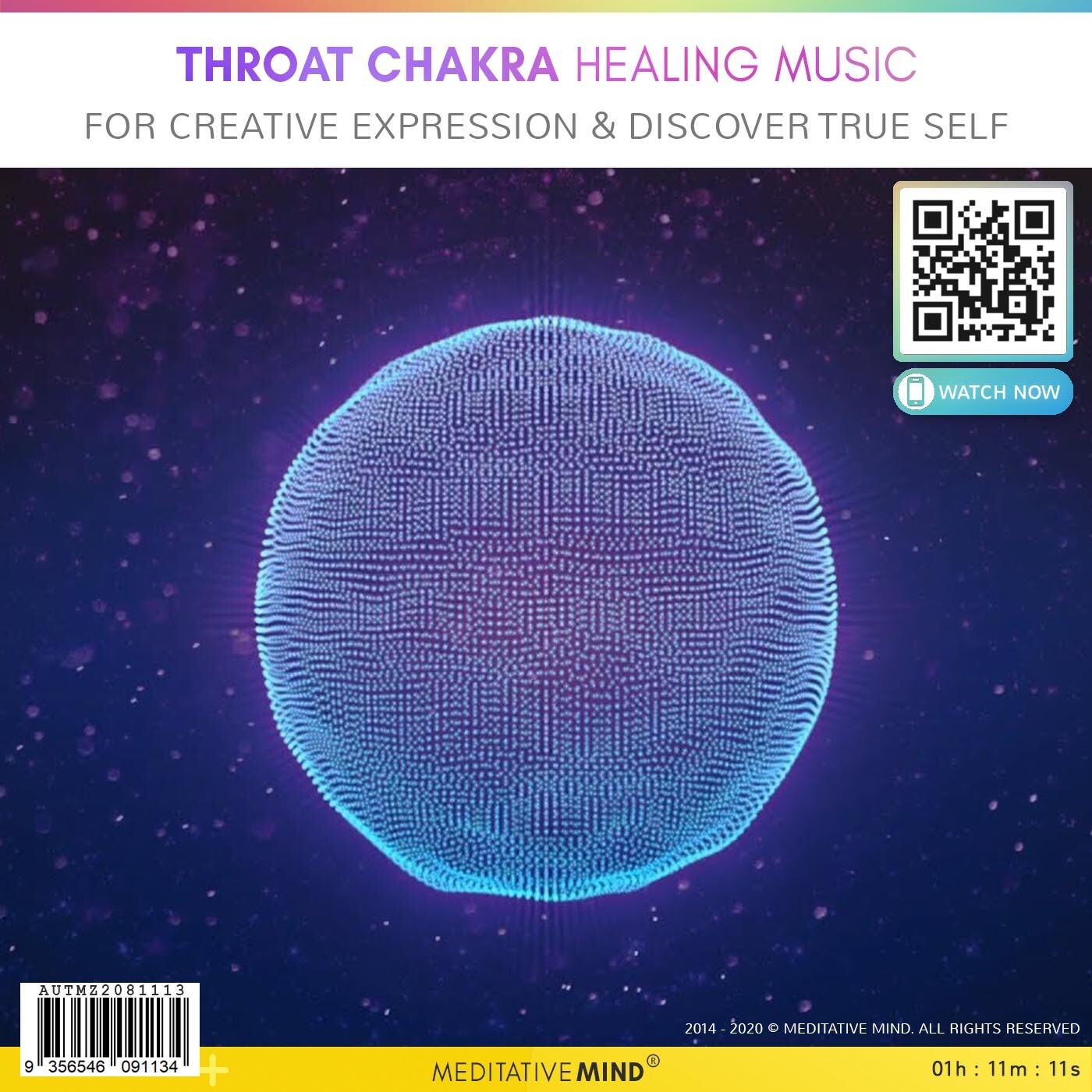 THROAT CHAKRA HEALING MUSIC - for Creative Expression&  Discover True Self