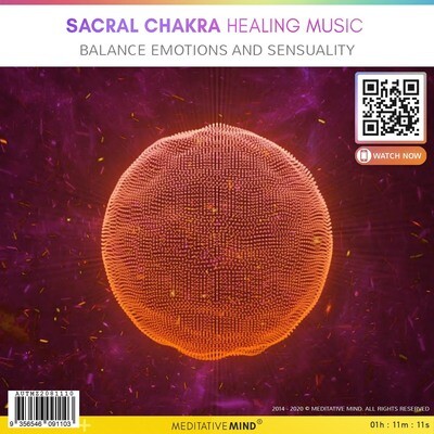 SACRAL CHAKRA HEALING MUSIC - Balance Emotions and Sensuality