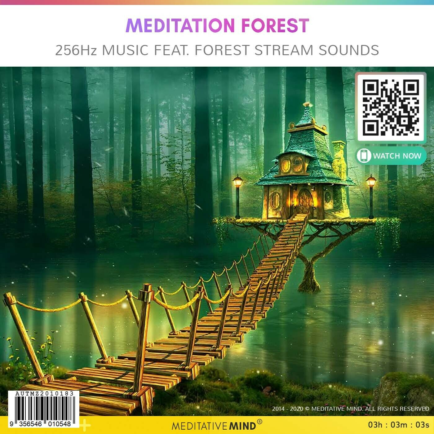 MEDITATION FOREST - 256Hz Music feat  Forest Stream Sounds
