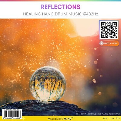 Reflections - Healing Hang Drum Music @432Hz