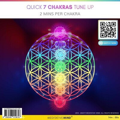 Quick 7 Chakras Tune UP - 2 Min Per Chakra