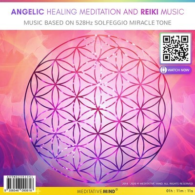 Angelic Healing Meditation and Reiki Music - Music Based on 528Hz Solfeggio Miracle Tone
