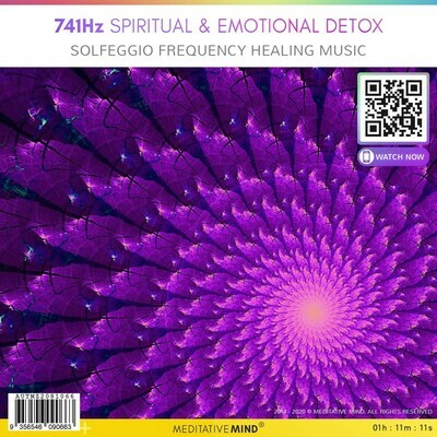 741Hz Spiritual & Emotional Detox - Solfeggio Frequency Healing Music