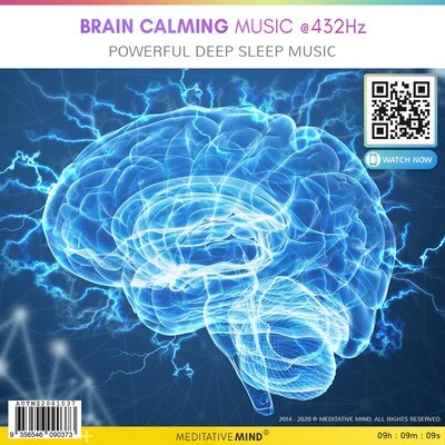 Brain Calming Music @432Hz - Powerful Deep Sleep Music