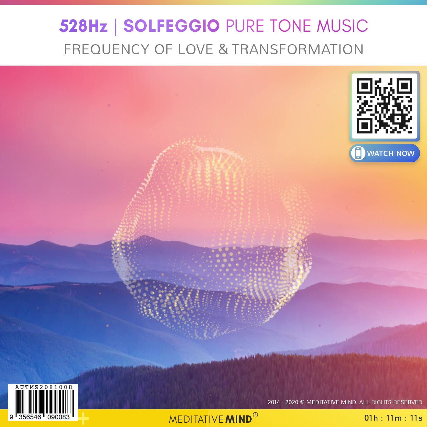 528Hz - Solfeggio Pure Tone Music - Frequency of Love & Transformation