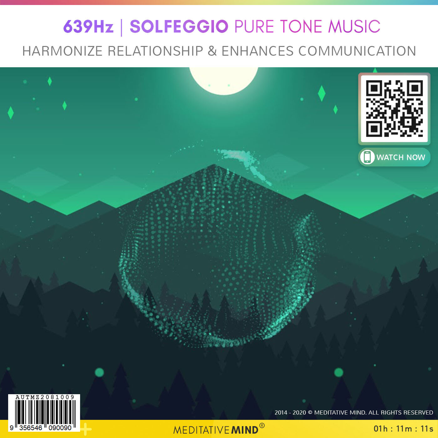 639Hz - Solfeggio Pure Tone Music - Harmonize Relationship & Enhances Communication