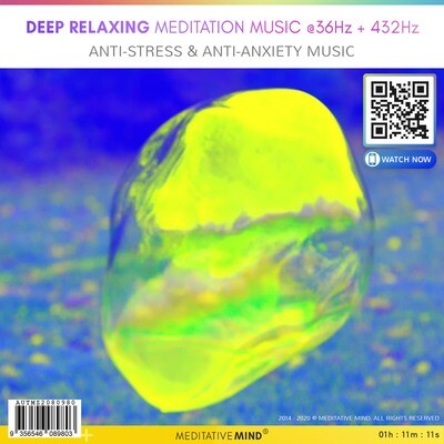 Deep Relaxing Meditation Music @36Hz + 432Hz - Anti-Stress & Anti-Anxiety Music