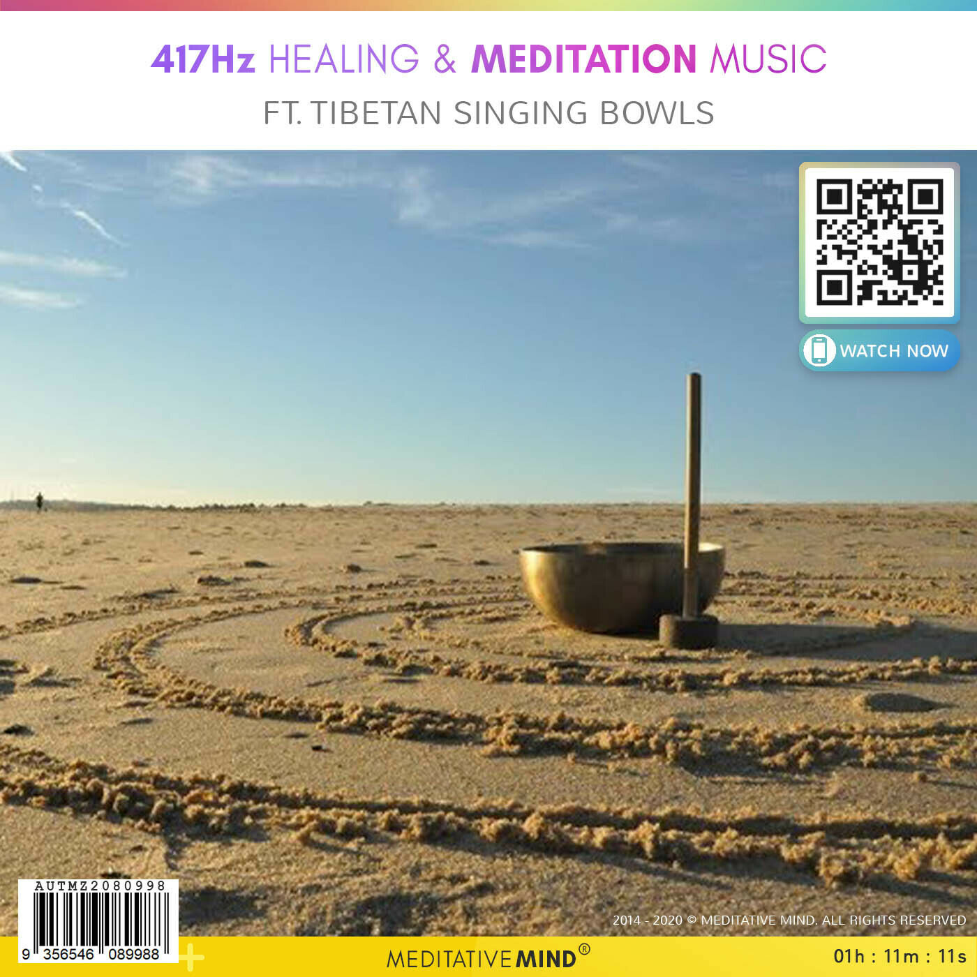 417Hz Healing & Meditation Music - Ft. Tibetan Singing Bowls