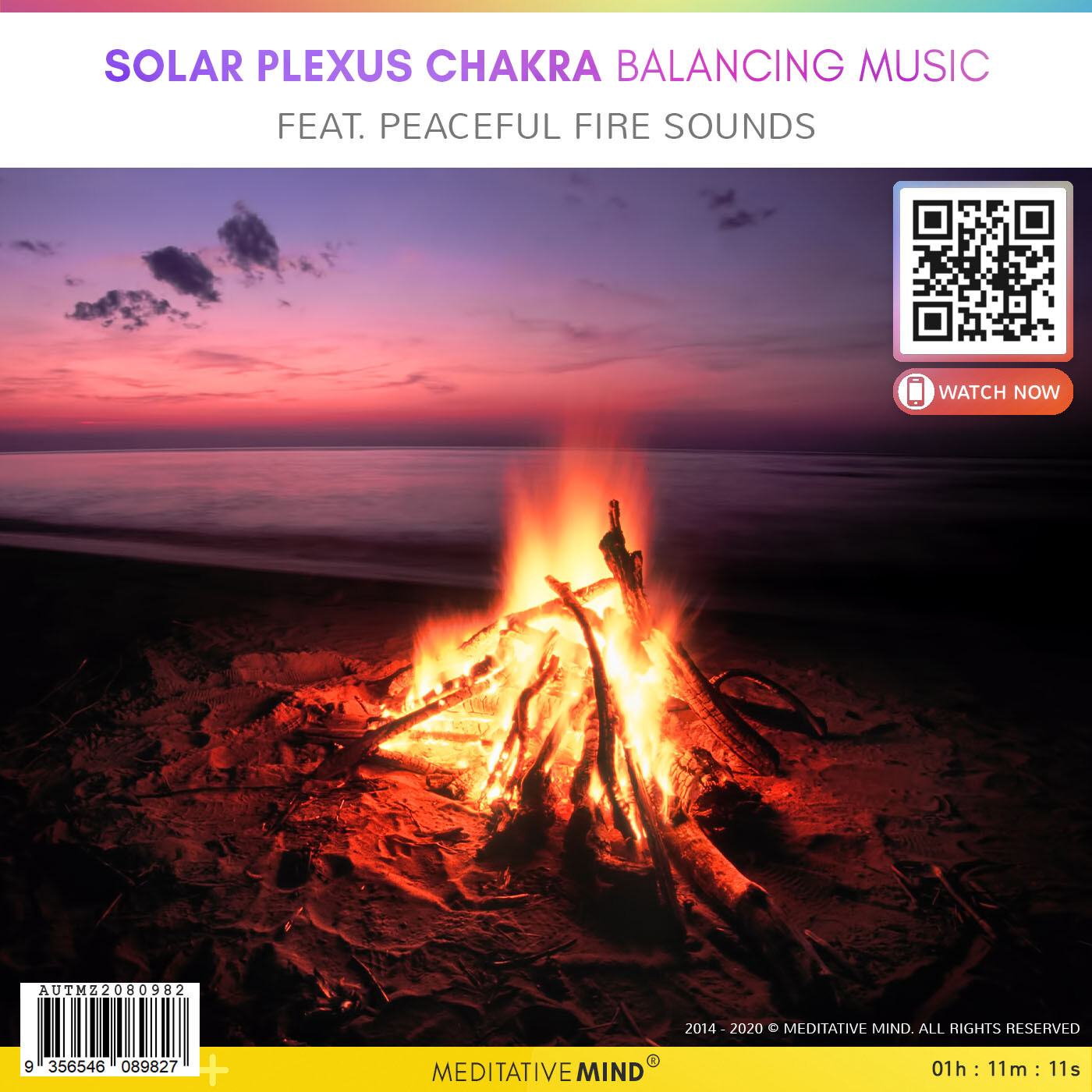 Solar Plexus Chakra Balancing Music - Feat. Peaceful Fire Sounds